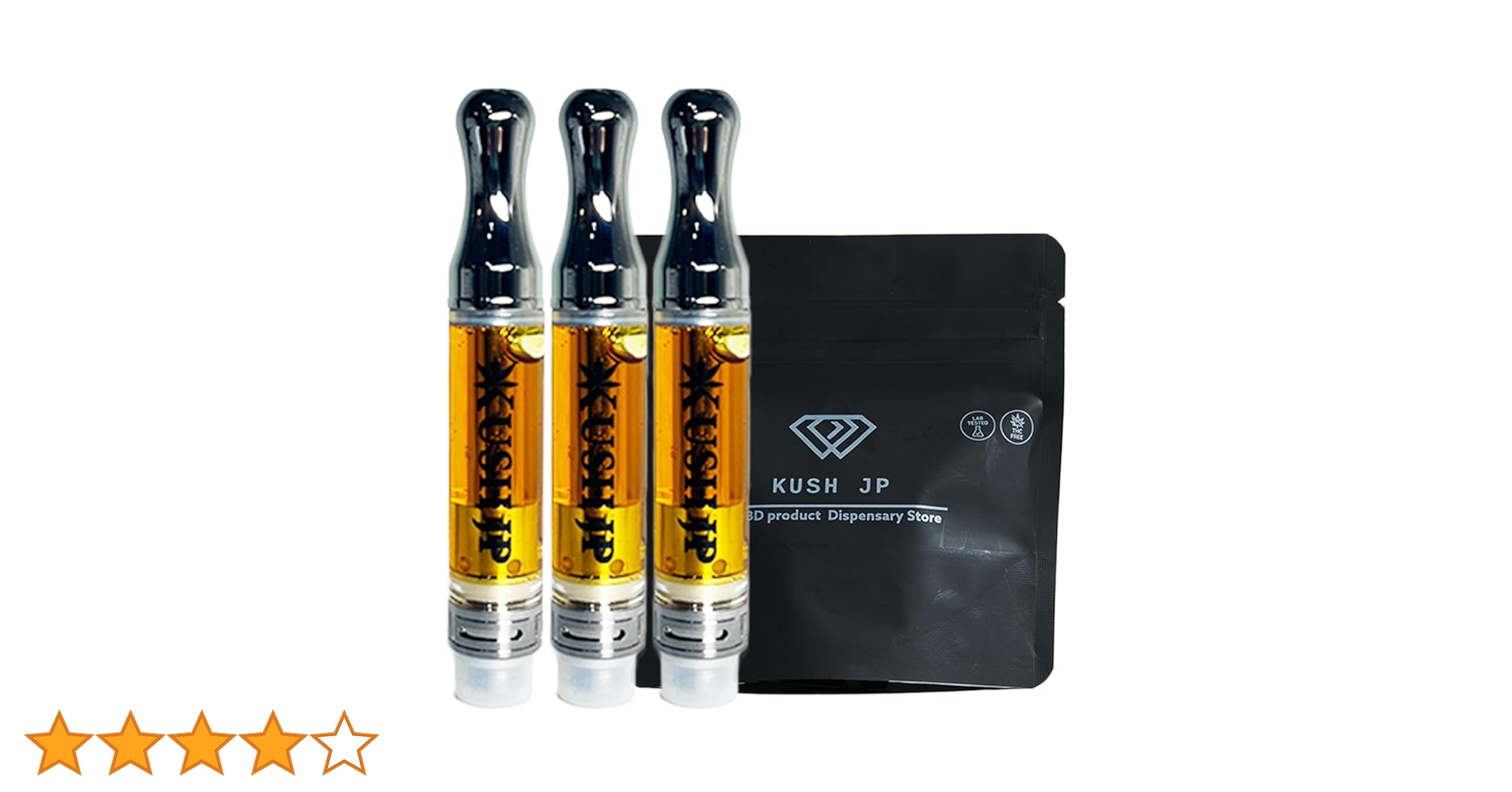 Amazon | 【KUSH JP】3本セット CBD/CBG/CBNリキッド 高濃度90
